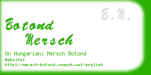 botond mersch business card